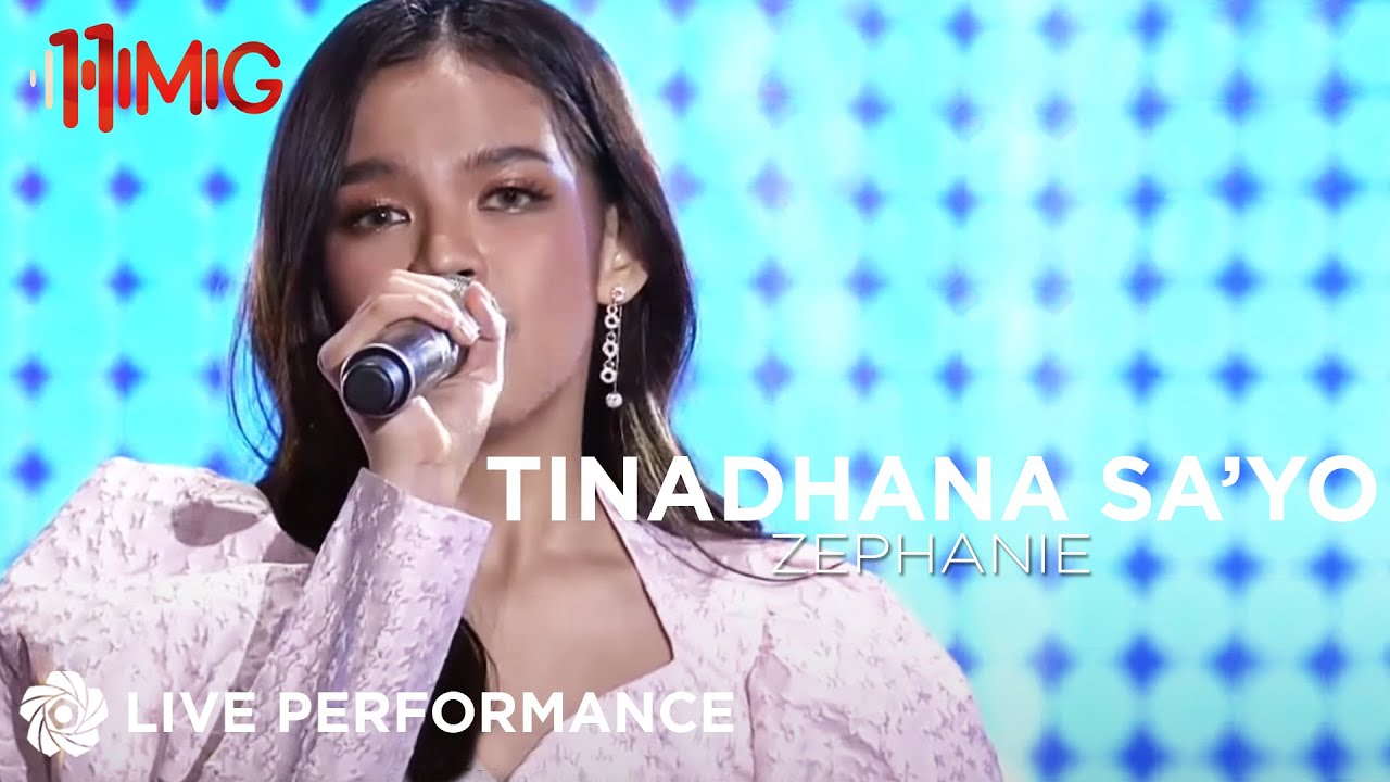 Tinadhana Sa'yo - Zephanie (Live Performance) | Himig 11th Edition