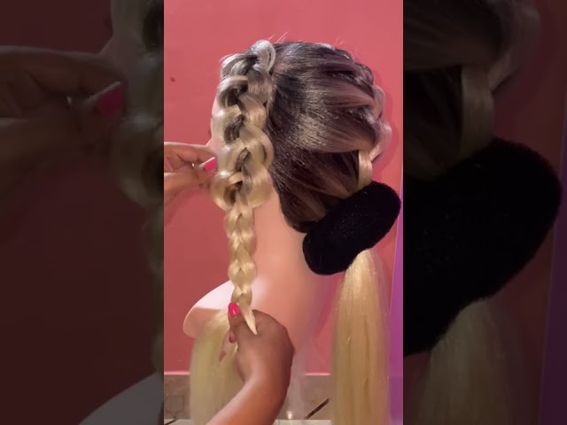 hairstyle for long hair|Puja's Glam World #hairstyletutorial #hairstyles #hairstylesforgirls #shorts