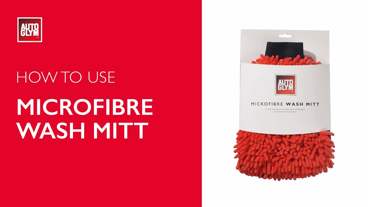 How to use the Microfibre Wash Mitt - YouTube