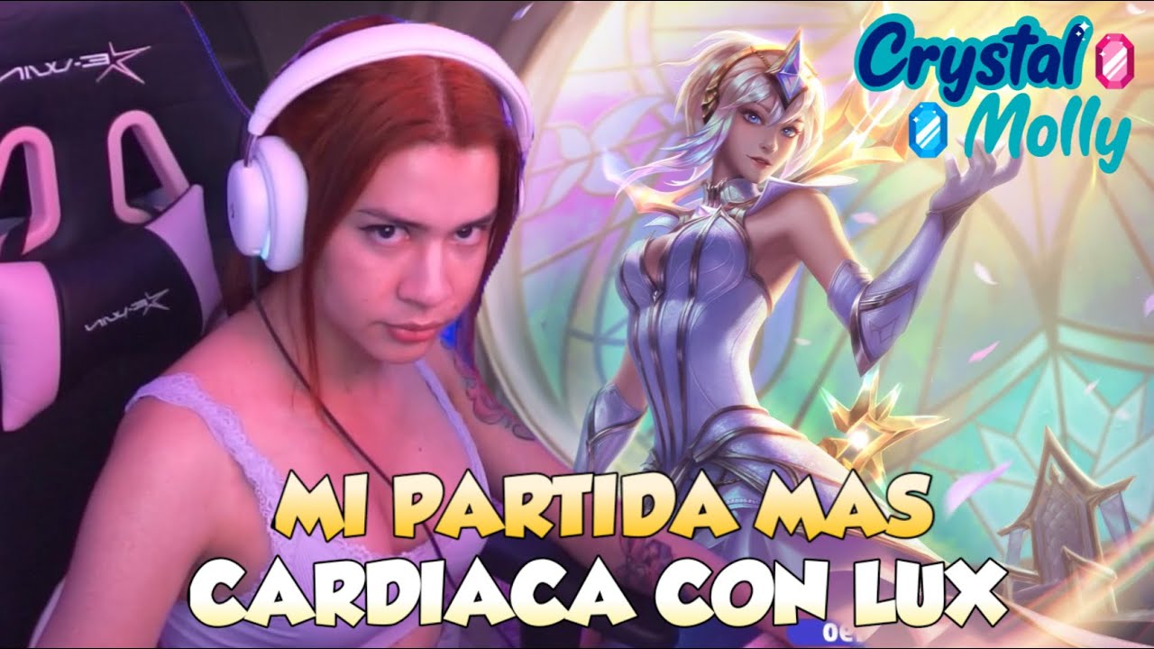 Mi PARTIDA más CARDIACA con LUX! ✨🥵 : League of Legends 😂