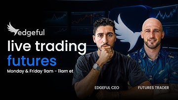 LIVE TRADING FUTURES with André & James | edgeful