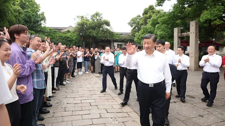 Xi Jinping's inspection tour in east China's Jiangsu Province - DayDayNews