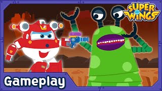 [SuperWings Game] Jett vs UFO Alien | Run Game | Super wings Gameplay screenshot 4