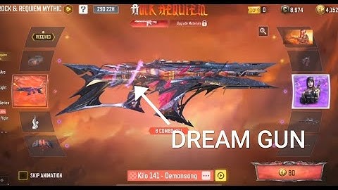 Buying Mythic Kilo 141 - Demonsong CODM | ROCK &REQUIEM Draw Cod Mobile