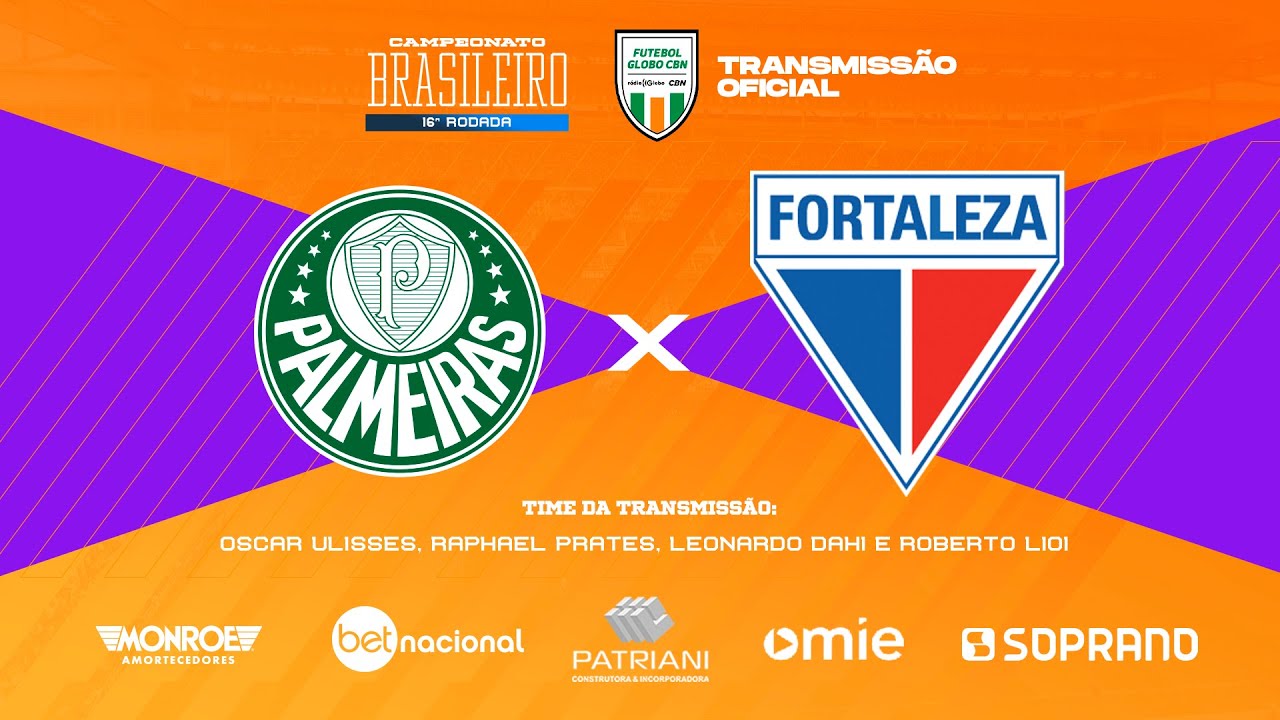 Palmeiras x Fortaleza - AO VIVO - 07/08/2021 - Campeonato Brasileiro 