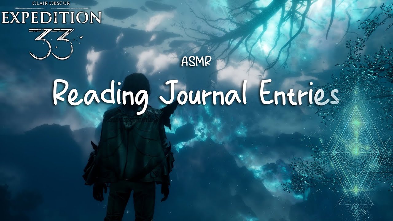 [ASMR] Reading Expedition 33 Journal Entries and Exploring Spring Meadows