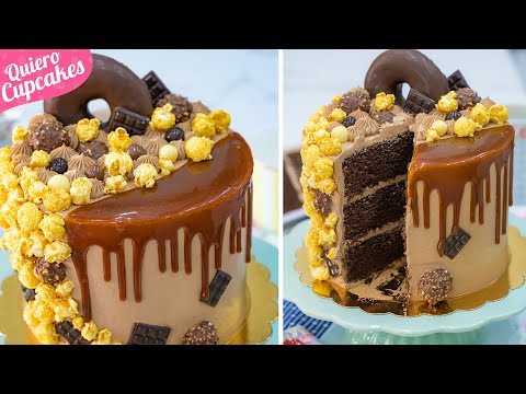 Video: Cómo Hacer Pastel De Chocolate Con Caramelo Salado