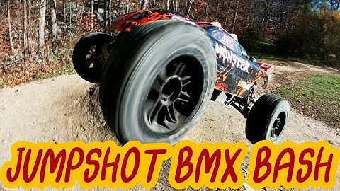 HPI Jumpshot ST bashes the BMX track