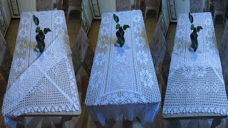 TOALHA DE MESA EM CROCHÊ RETANGULAR 2,30 X 146CMM, VÍDEO AULA PASSO Á PASSO! TOALHA DE MESA EM CROCHÊ RETANGULAR 2,30 X 146CMM, VÍDEO AULA PASSO Á PASSO!