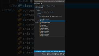 Audio tag | html audio tag #html #css #coding #audio #tag #shorts #viral #trend #webdesign #youtube