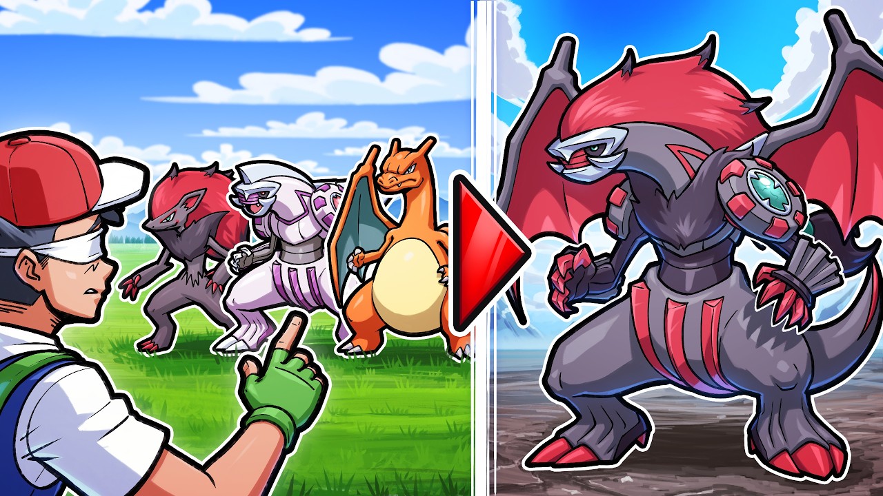 Choose Your Starter Pokemon, But RANDOMLY Fuse Them!