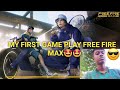 My first game play free fire max  cs rank free fire max