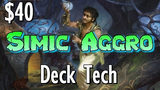 Mtg Budget Deck Tech: $40 Simic Aggro in Aether Revolt Standard!