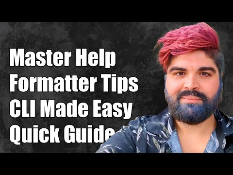 Mastering HelpFormatter in Click: A Guide to Command-Line Interface Help