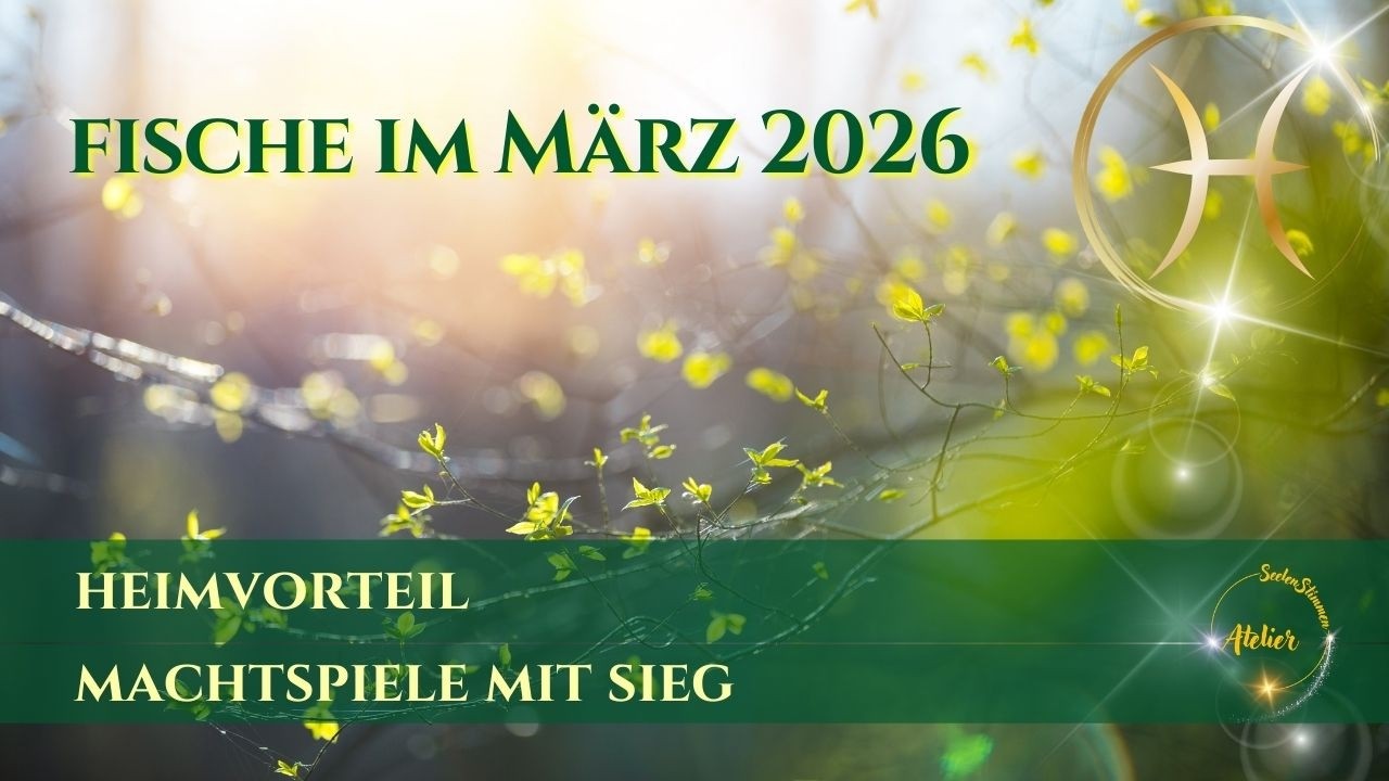 MIT DRACHENKRAFT💫FISCHE IM MÄRZ '26💫STELLST DU DEN TEUFEL IN DIE ECKE