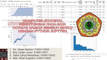 KOMPUTER STATISTIK - COVID19 DATA SEMBUH BARU - PYTHON JUPYTER