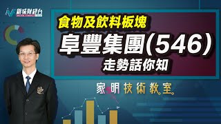 明技術教室｜阜豐集團(546)走勢分析！食物及飲料板塊的前景如何？與你預測維他奶前景！｜技術走勢分析｜朱家明