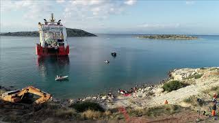 Crete-Attica interconnector: Optical fibers conclude their subsea journey