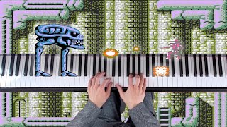 Faxanadu — Evil Fortress (piano)
Musique tirée du jeu Faxanadu, développé par Hudson Soft et édité par Hudson Soft au Japon et par Nintendo en Occident, sorti sur Famicom en 1987 et sur NES en 1989.
Il est intéressant de noter que cette musique, entendue lors du parcours du dernier donjon du jeu, est la réplique rythmique quasi-exacte du thème des towers, les autres donjons du jeu. Un étrange sentiment de réminiscence sopère chez le joueur, en même temps quun dépaysement au niveau mélodique : les intervalles conjoints cèdent la place à des intervalles disjoints (essentiellement des quartes), donnant naissance à une toute nouvelle architecture musicale.
Compositrice : Jun CHIKUMA
Vidéo enregistrée le 2 mai 2021.
Images de fond tirées principalement du jeu et de son manuel.
Illustration à 01:11 par Scott OGara : https://www.scottogara.com/illustration
Partitions disponibles à ces adresses :
https://drive.google.com/file/d/1K5kF-kkf62_K9wdJjICrImr74vnq1d21/view?usp=sharing
https://drive.google.com/file/d/1vNh_ffQEUSt5YkpOMKD3xnUbjDac31UP/view?usp=sharing
Fichiers midi ici :
https://drive.google.com/file/d/1E8RMb9WkrNVBbpfm6E8edu8AzUdABm14/view?usp=sharing
https://drive.google.com/file/d/1hvSiRgS1YLwWQm3zPZ_QXs-LN40r2t2m/view?usp=sharing Faxanadu — Evil Fortress (piano)