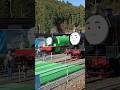 Real Percy and model train Percy.Thomas and friends