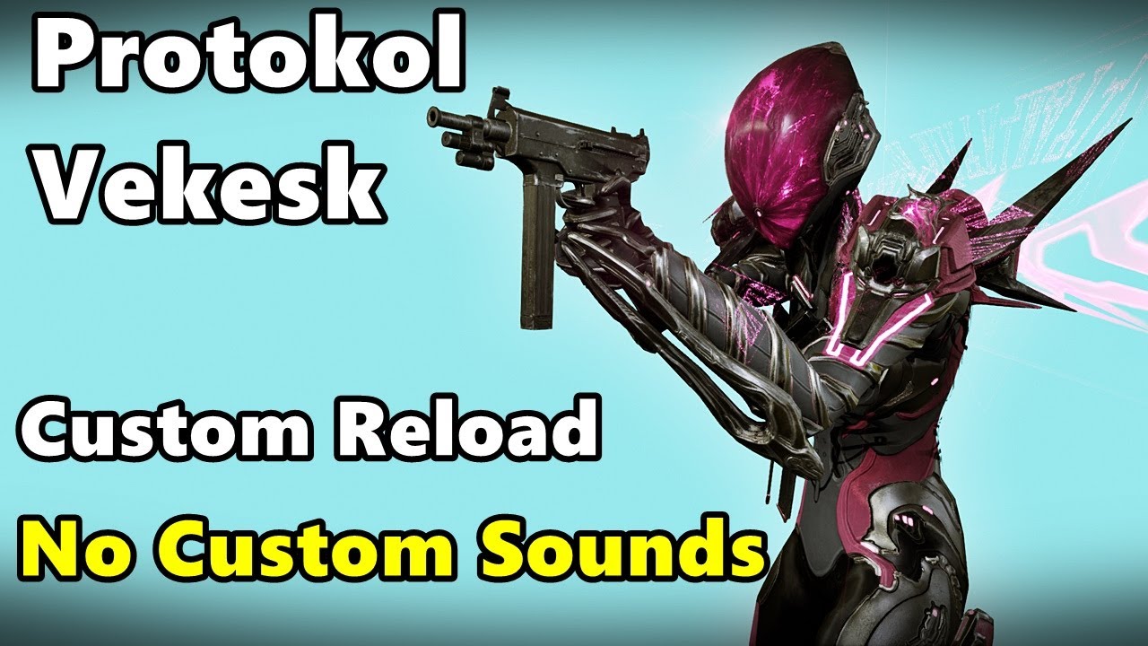 NEW Protokol Vekesk Pistol Skin Showcase (Warframe) YouTube