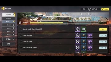 Call of Duty Mobile Upgrade any BR Class Chips 3 Times in BR Matches | Week 01 New Challenges Complt