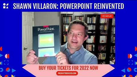 "PowerPoint is going to turn 34 years old..." | Shawn Villaron