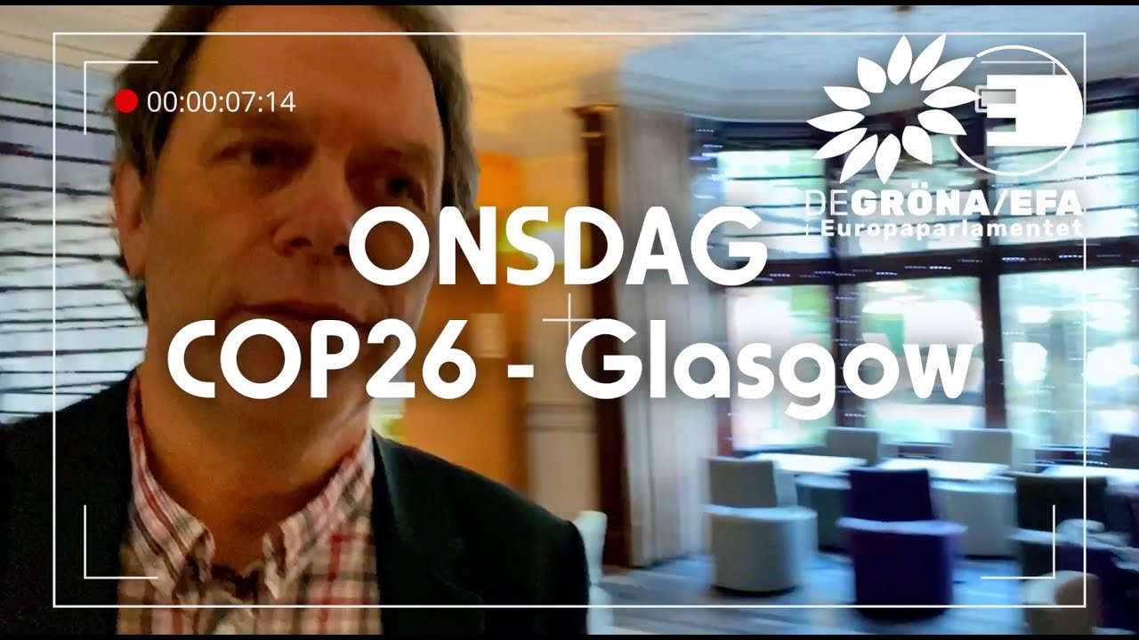 Vlogg från klimattoppmötet - ONSDAG