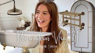 RENOVATION VLOG #31 - Bathroom Plans, Wedding Season & More Updates 🕊️🔨 | Suzy Darling