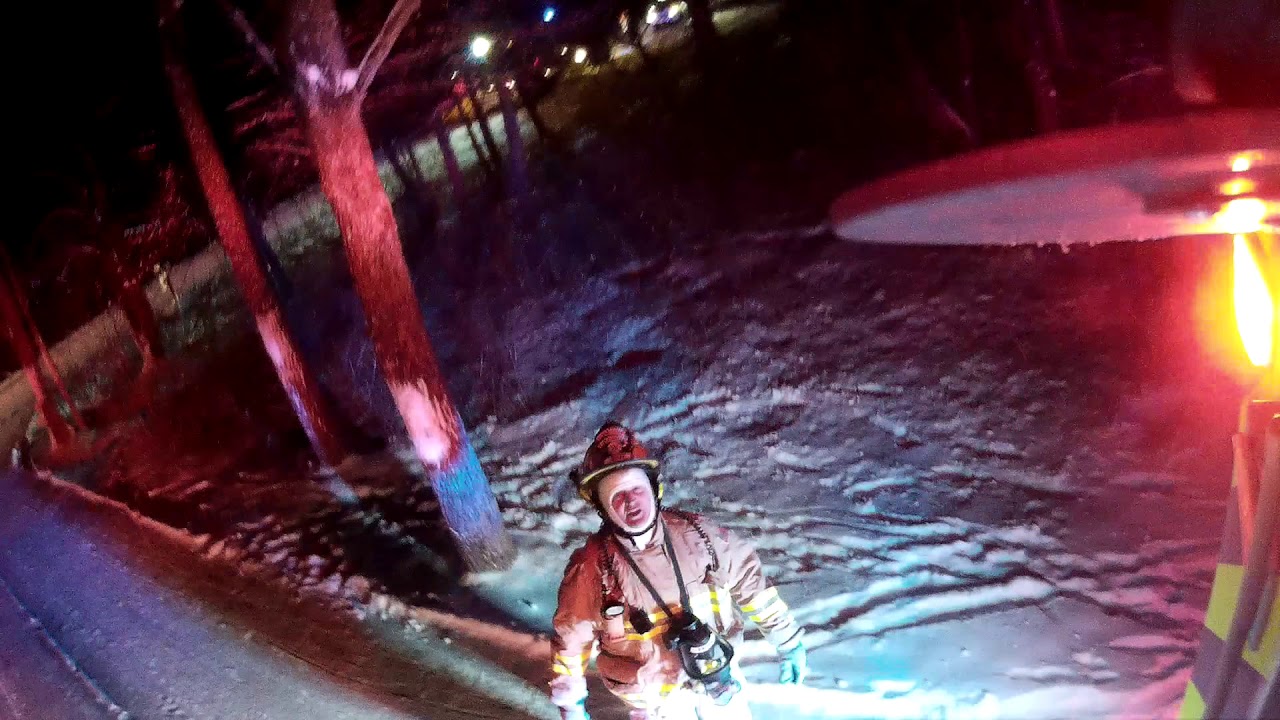 Cedar Falls Fire helmet cam footage, Beaver Ridge Fire (2 of 2) - YouTube