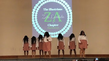 The Illustrious Zeta Lambda Chapter of Alpha Kappa Alpha
