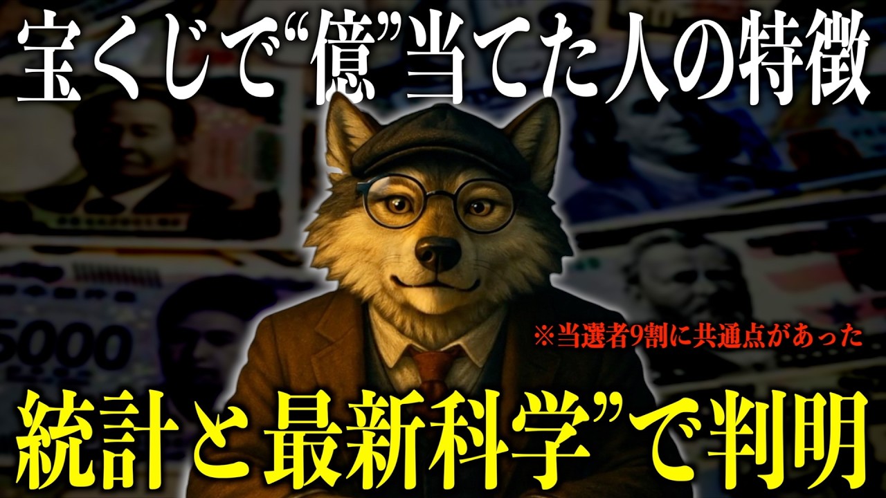 【引き寄せの法則】正直、バカにする人は大損している..宝くじや懸賞を当てた人々の9割がやっていたこととは？