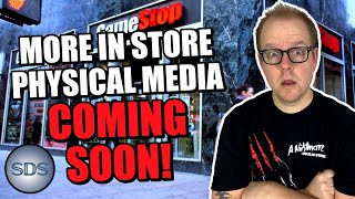 More IN STORE Physical Media Coming SOON! | SDS Makes Huge DEAL With Gamestop and Fred Meyer!