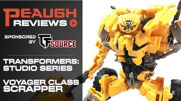 Video Review: Transformers Studio Series - Voyager Class SCRAPPER