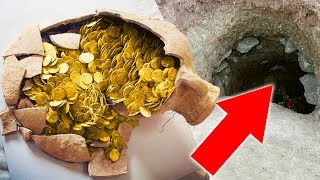 TREASURES IN TWO POTS! GOLDEN COINS! DIAMONDS AND JEWELERY THOUSANDS SPRAYED ON THE SAND! screenshot 4