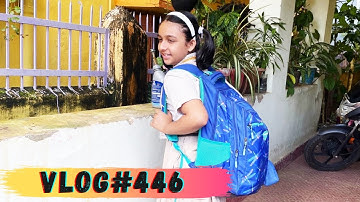 Chutti Khatam back to school 🥲 |Vlog#446 | #babinayoutuber #learnwithpriyanshi