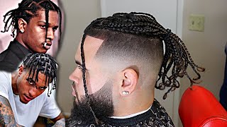 ASAP ROCKY | KELLY OUBRE HAIRCUT TUTORIAL HD!