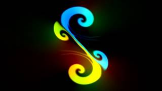 Velocity colored navier-stokes simulation