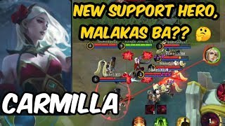 New Hero: Carmilla Skill Explanation | Mobile Legends Bang Bang