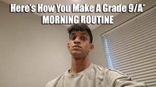 GCSE/A-Level Exam in Afternoon? Use This Morning Routine for A*s