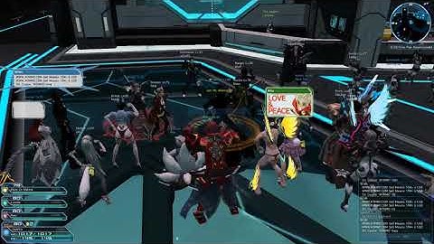 PSO2 Dancing in the Lobby/Flash Mob