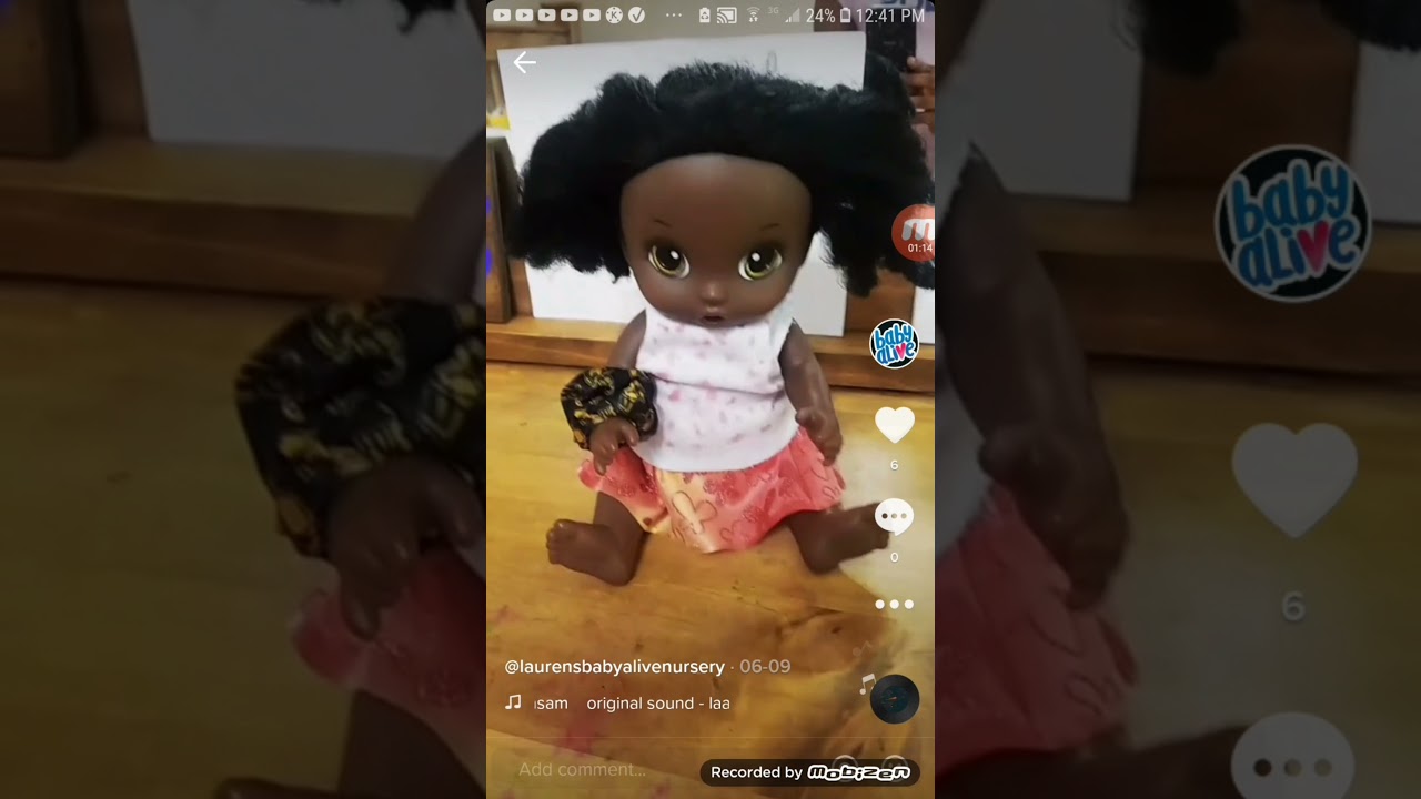 My Baby alive TikToks (Part 1) Lauren's Baby Alive nursery YouTube