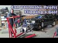 Can you make profit flipping a Volkswagen Golf - S2S Part one