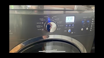 Electrolux Dryer Error Code E65 - how to fix