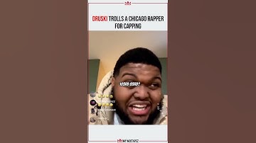 Thumbnail of Druski trolls a Chicago rapper for Capping 😂😂