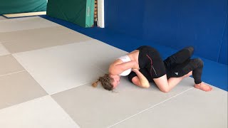 Marleen Sparring in No-Gi #bjj #jiujitsu