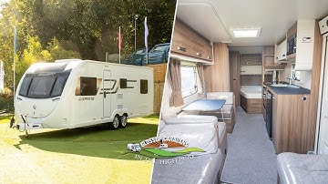 Swift Sprite Quattro FB 2022 Caravan Model - 360 Exterior Demonstration Video