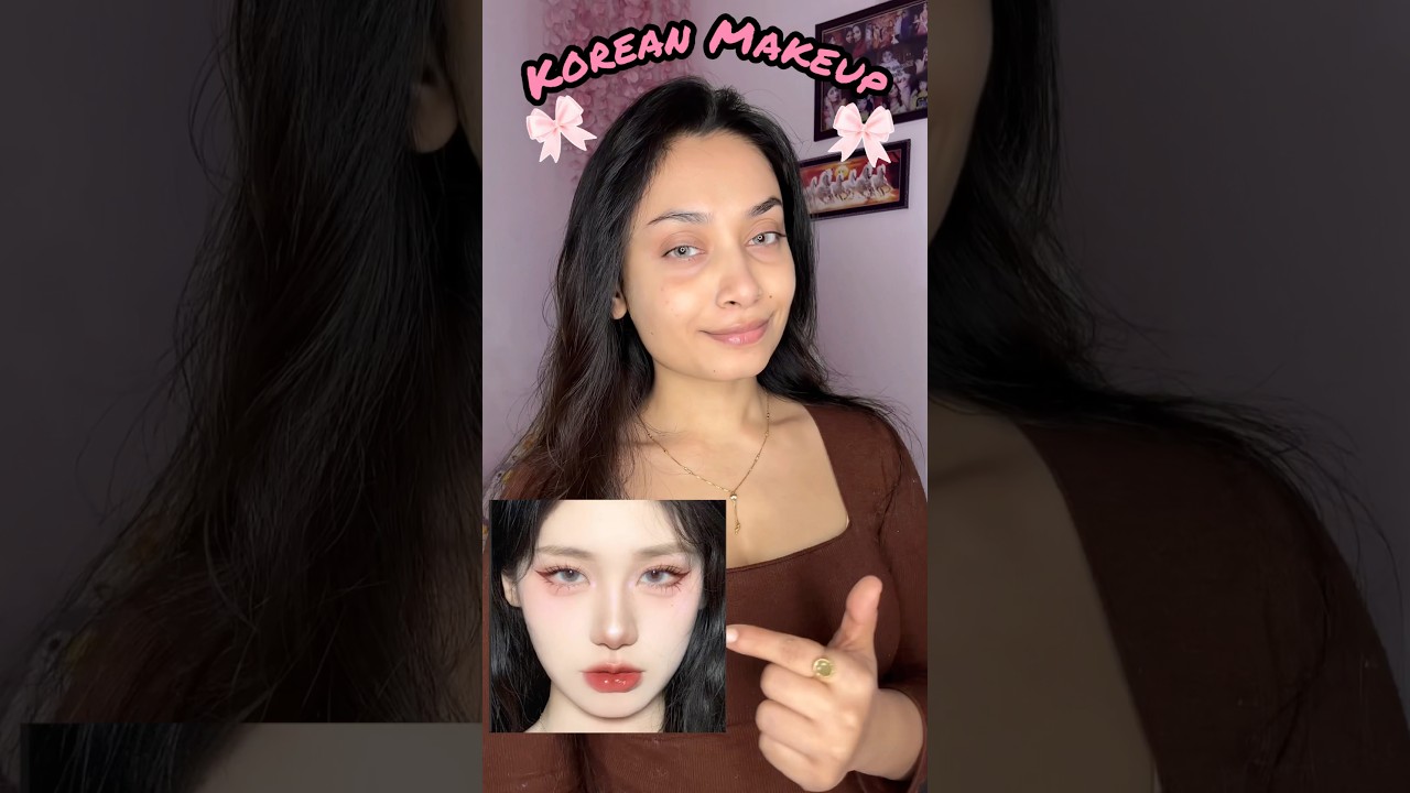 Korean makeup tutorial 🎀 | Makeup tutorial 