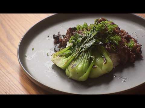 Beef and Mushroom Stir fry with Baby bok choy ( Full Recipe )