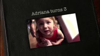 Cinderella helps Adriana Klier turn 3